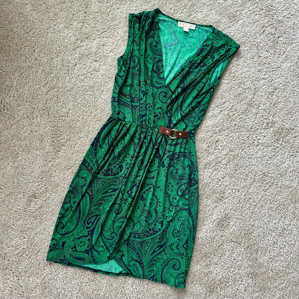 • mk wrap dress •